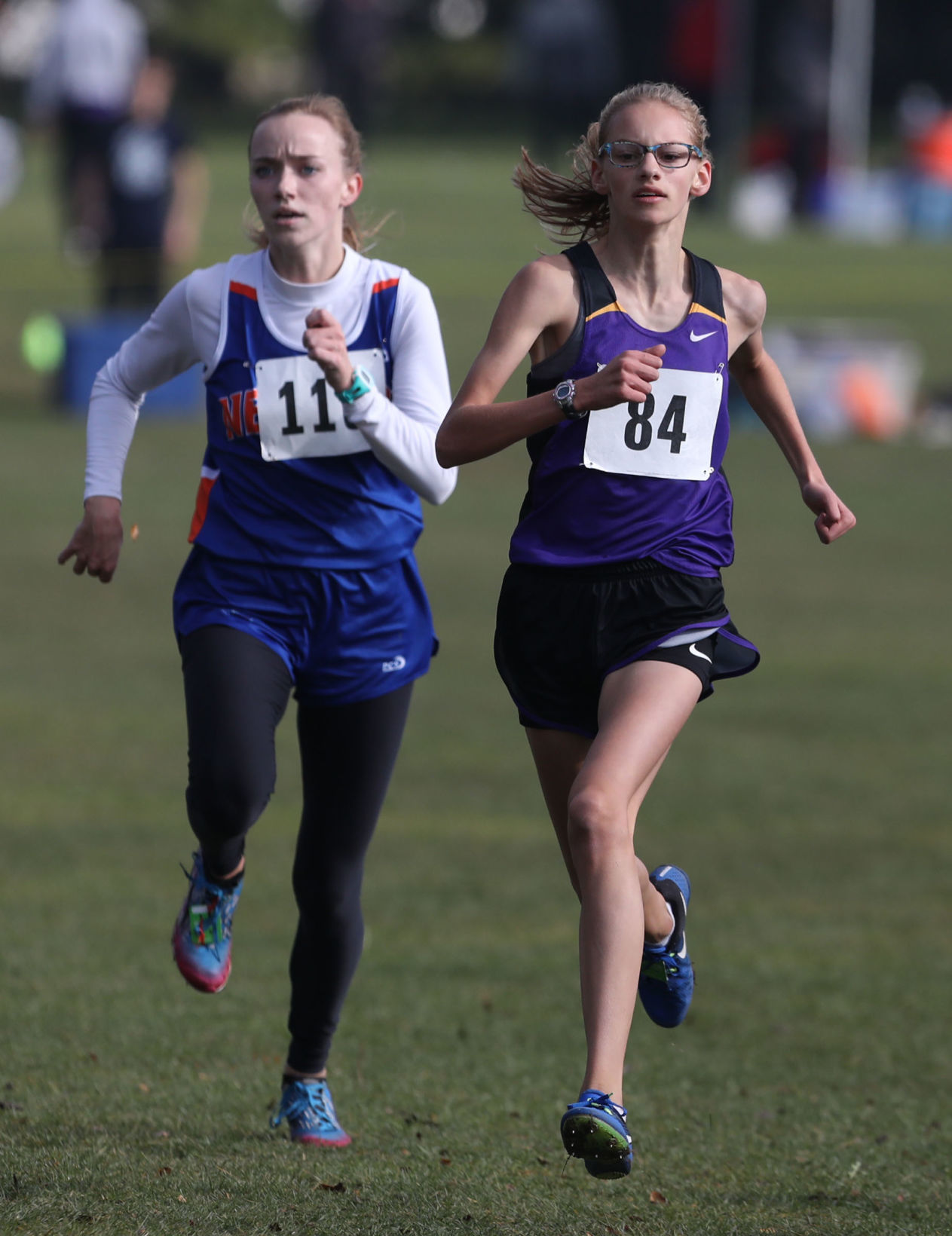 Class 1A girls cross country sectional 3 10.27.18.jpg
